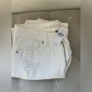American Eagle distressed denim